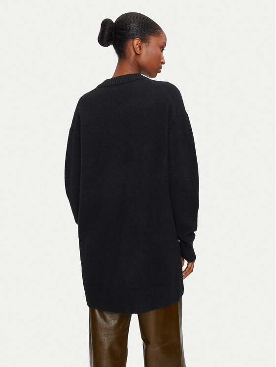Calvin Klein Jeans Calvin Klein Jeans Трикотажна сукня J20J224638 Чорний Loose Fit