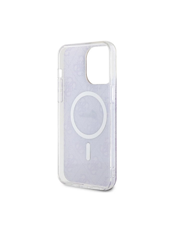 Guess Guess Etui na telefon 4G MagSafe Granatowy
