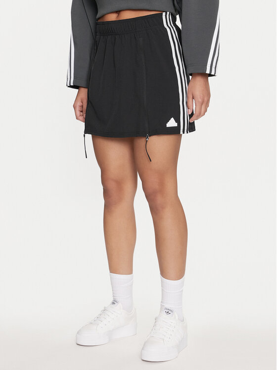 adidas Mini sukňa Dance All-Gender IP2393 Čierna Loose Fit
