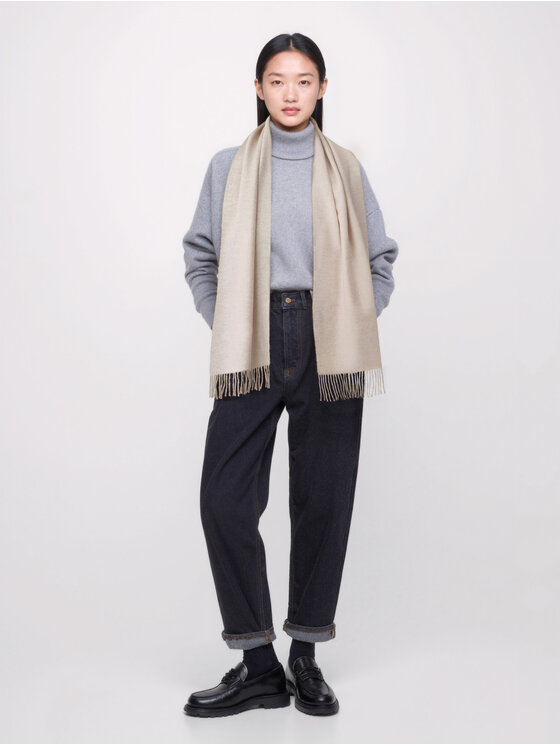 Style Republic Style Republic Szalik Kaszmir Biały