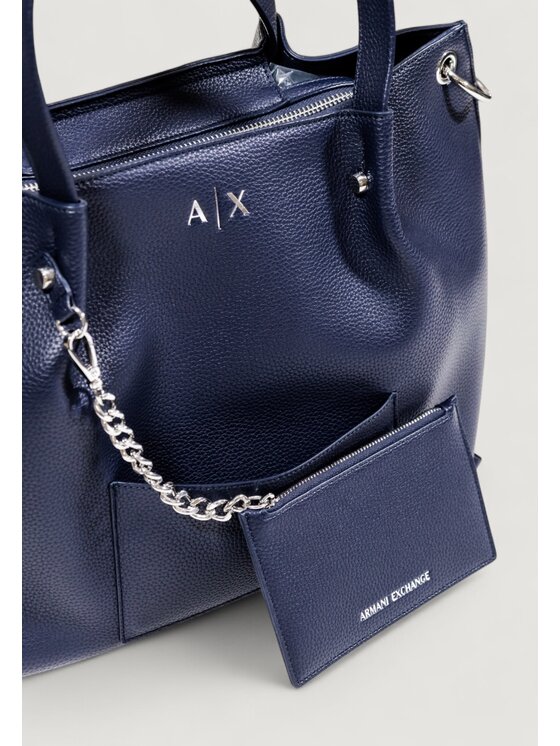 Armani Exchange Armani Exchange Borsa SHOPPING BAG Blu