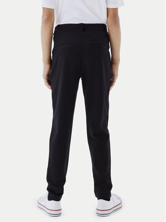 NAME IT NAME IT Παντελόνι υφασμάτινο 13142465 Μαύρο Regular Fit