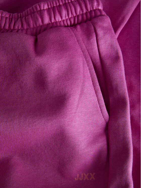 JJXX JJXX Παντελόνι φόρμας Abbie 12223960 Ροζ Relaxed Fit