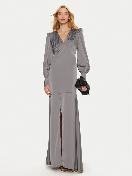 ARTIGLI ARTIGLI Abendkleid ACAB000521 Grau Regular Fit