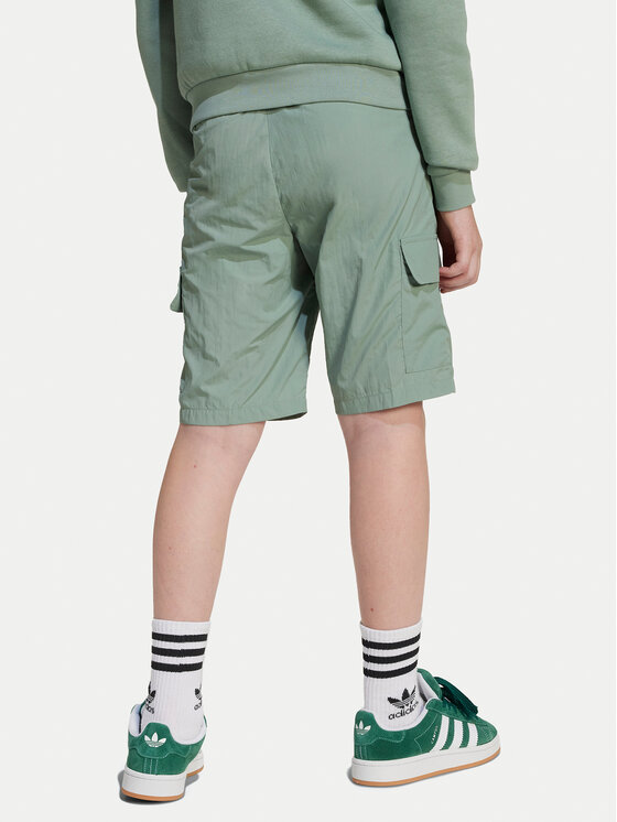 adidas adidas Αθλητικό σορτς Cargo JC8428 Πράσινο Regular Fit