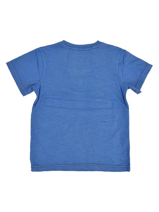 Kanz Kanz T-Shirt 1514431-3997 Niebieski Basic Fit