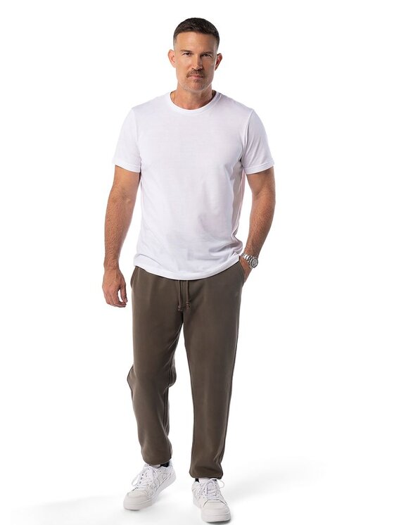 PITBULL PITBULL Spodnie dresowe SMALL LOGO HD Szary Regular Fit