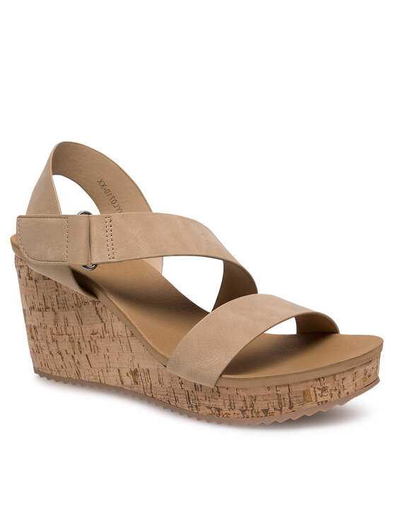 Clara Barson Clara Barson Sandały WYL0710-XX Beżowy