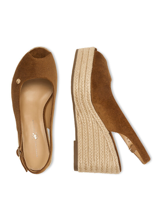 Beverly Hills Polo Club Beverly Hills Polo Club Espadrile EO-R26SS03466 Rjava
