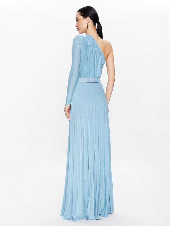 Elisabetta Franchi Elisabetta Franchi Večerní šaty AB-443-32E2-V560 Modrá Regular Fit
