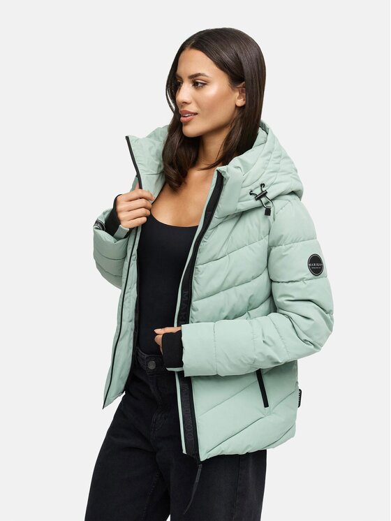 Marikoo Marikoo Kurtka zimowa Samuiaa XVI Zielony Regular Fit
