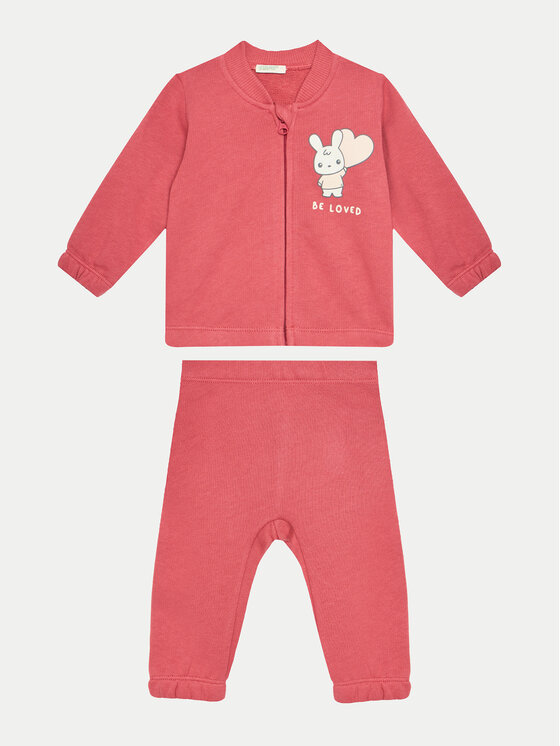 United Colors Of Benetton Tuta 3J70AK00R Rosa Regular Fit, taglia : 62