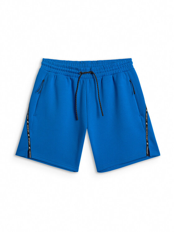 4F 4F Szorty sportowe SPORTS CLUB Niebieski Regular Fit