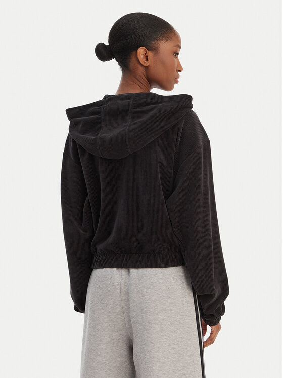 adidas adidas Pulóver Essentials Chenile KE1117 Fekete Loose Fit