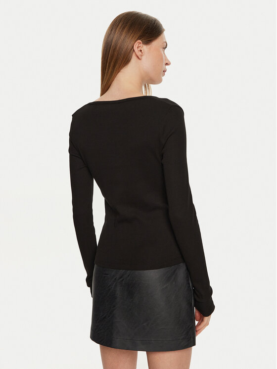 Calvin Klein Jeans Calvin Klein Jeans Bluza J20J224197 Črna Slim Fit