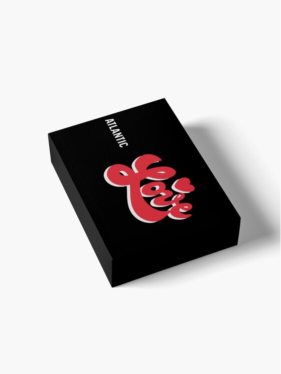 Atlantic Atlantic Bokserki Giftbox Czerwony