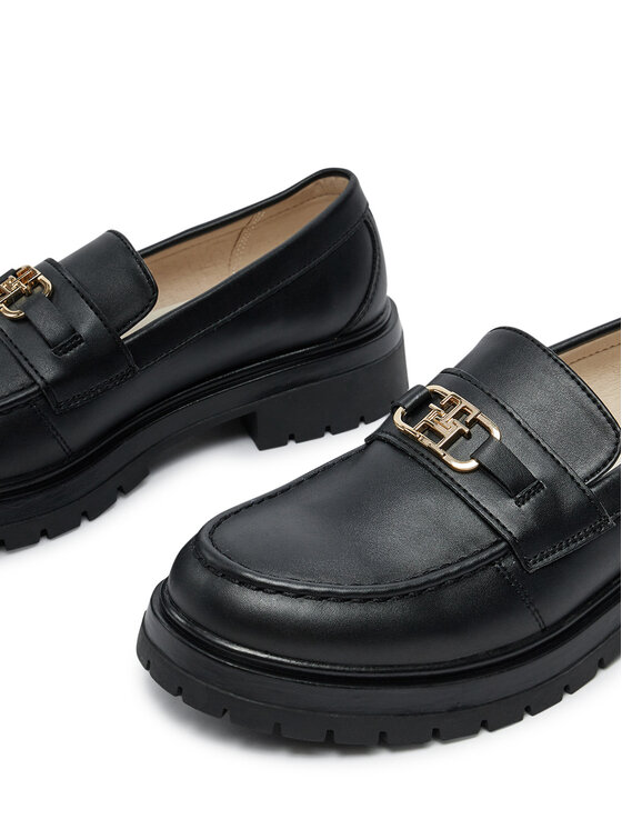 Tommy Hilfiger Tommy Hilfiger Κλειστά παπούτσια Low Cut Shoe T3A4-33571-1351 S Μαύρο