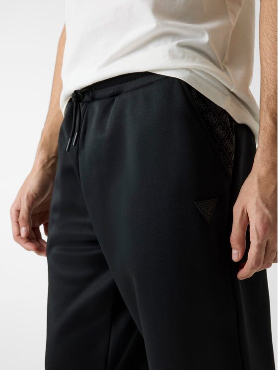 Guess Guess Pantaloni da tuta Z6RB09 KD472 Nero Regular Fit