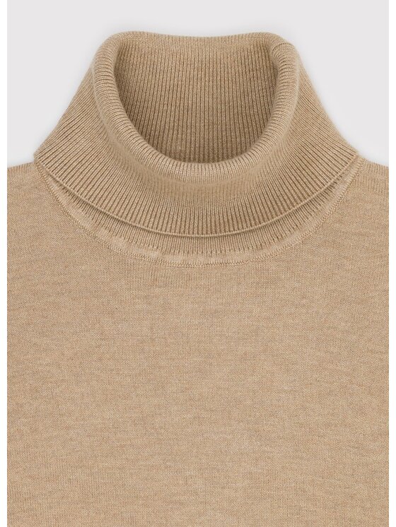 Pako Lorente Pako Lorente Sweter P26WN-2X-016 Beżowy Classic Fit