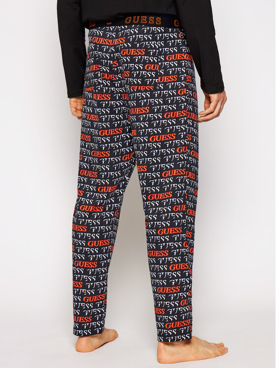 Guess Guess Піжама U0BX01 JR018 Чорний