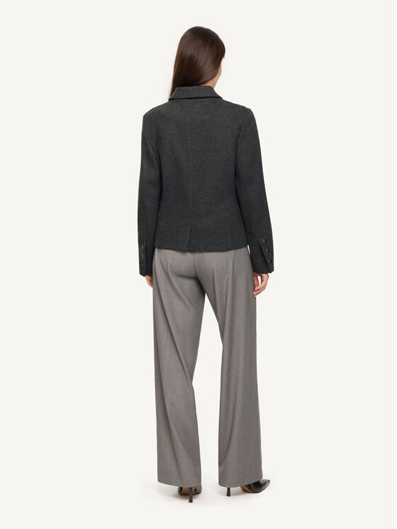 KMX KMX Marynarka 107950020 Szary Fitted Fit