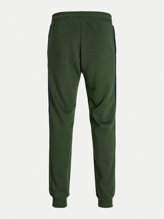 Jack&Jones Junior Jack&Jones Junior Donji dio trenerke Kylo 12259884 Zelena Regular Fit