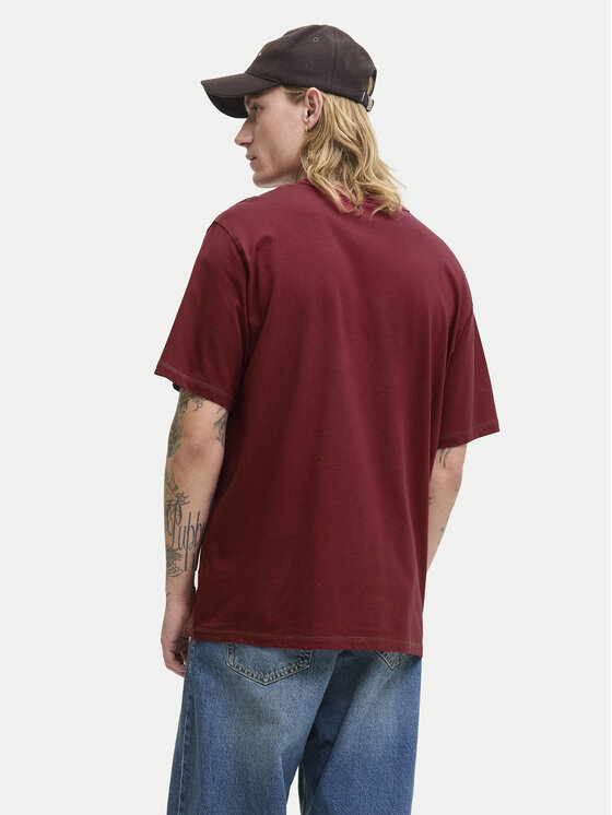 Jack & Jones Jack & Jones T-Shirt Meadows Minimal 12283630 Červená Loose Fit