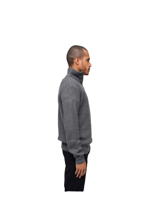 Brandit Brandit Sweter 5019.5 Szary Regular Fit