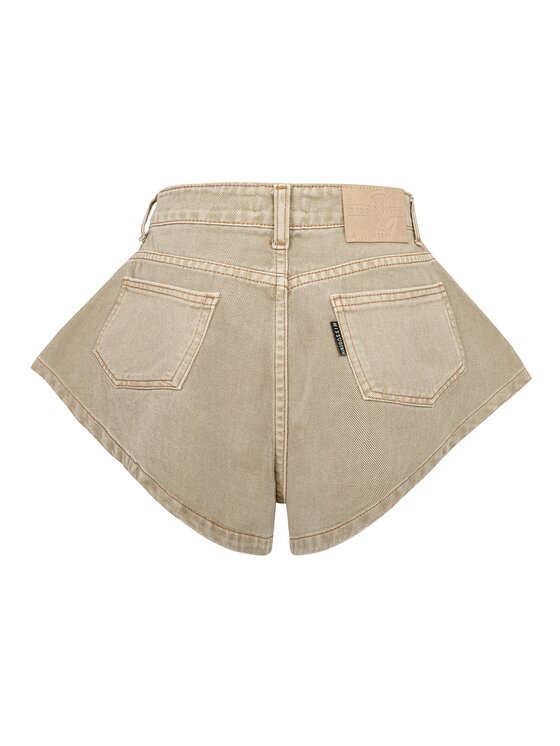 MissDenim MissDenim Szorty jeansowe Skorts Beżowy Regular Fit