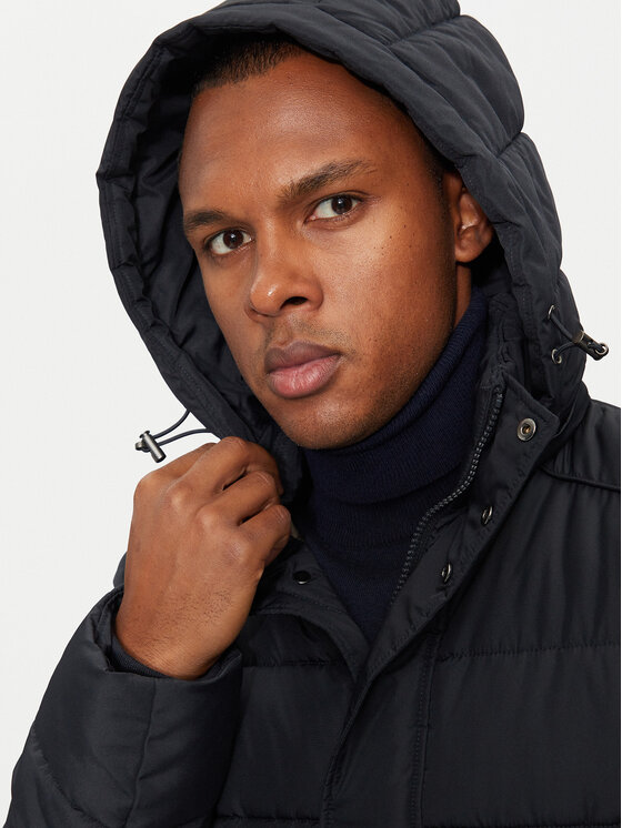 Geox Geox Zimní bunda Leitan M4628C T3144 F1624 Tmavomodrá Regular Fit