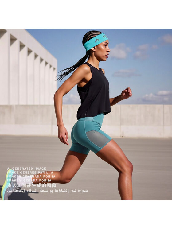 adidas adidas Szorty sportowe 152239 Zielony Fitted Fit