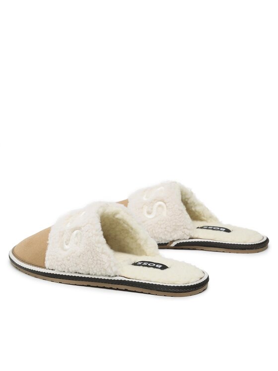 BOSS Boss Pantofole Home 50486672 10247776 01 Marrone