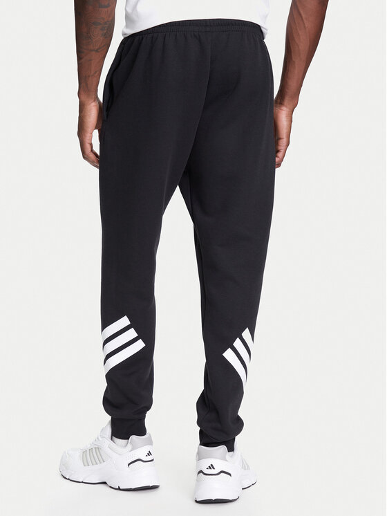 adidas adidas Donji dio trenerke Future Icons 3-Stripes JD4863 Crna Regular Fit