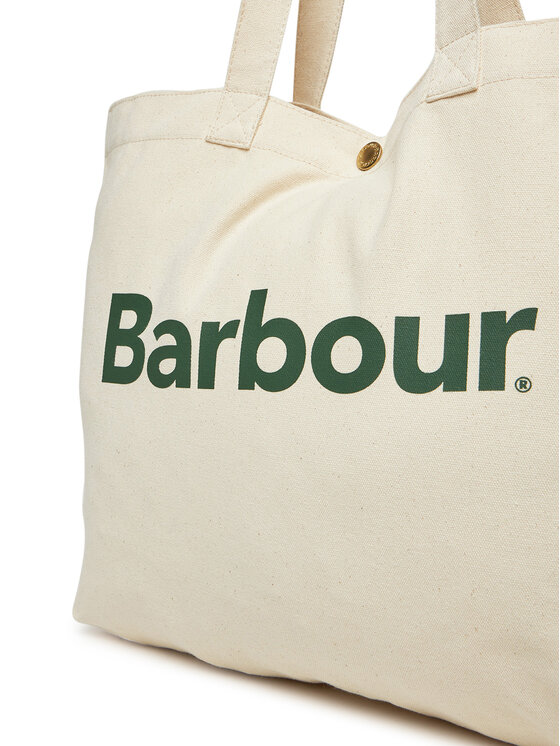 Barbour Barbour Torbica Logo Tote Bag UBA0733GN71 Écru