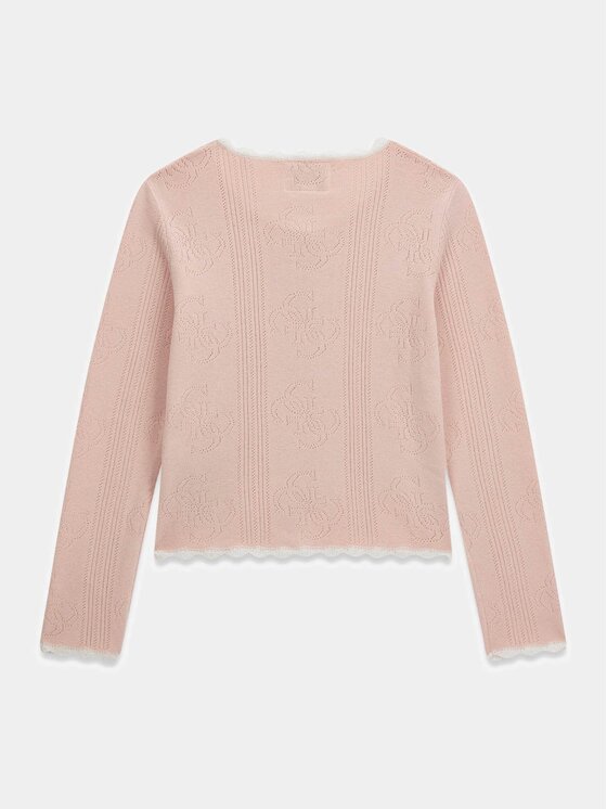 Guess Kids Guess Kids Svetr 181417 Růžová Classic Fit