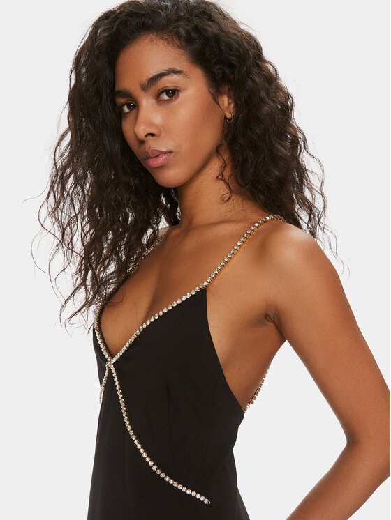 Liu Jo Liu Jo Коктейльна сукня CA4183 TS058 Чорний Regular Fit