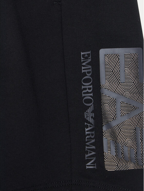 EA7 Emporio Armani EA7 Emporio Armani Szorty sportowe 7B000040 AF10380 UC001 Czarny Regular Fit