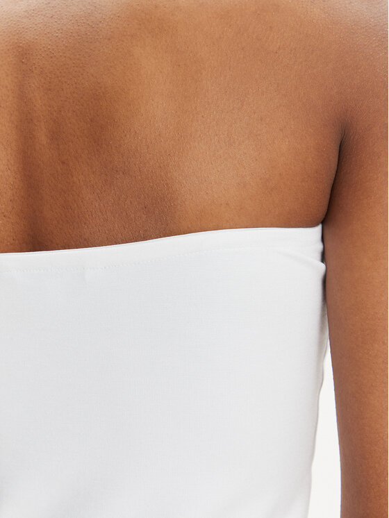 Tommy Jeans Tommy Jeans Marškinėliai Essential DW0DW17989 Balta Slim Fit