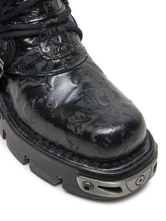 NEW ROCK Glany M-391-S4 Czarny | Modivo.pl