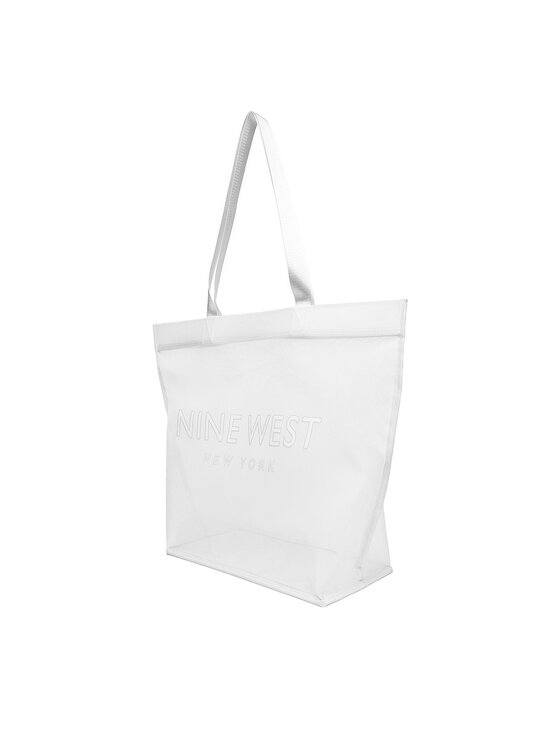 Nine West Nine West Τσάντα CEO-Eloura-LA374-4074 Λευκό