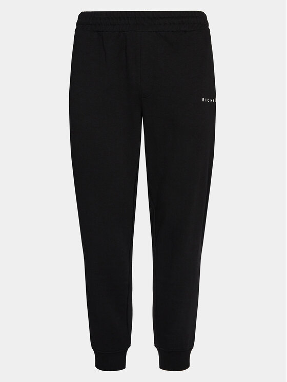 Richmond X Teplákové nohavice Santuccio UMP24240PA Čierna Regular Fit