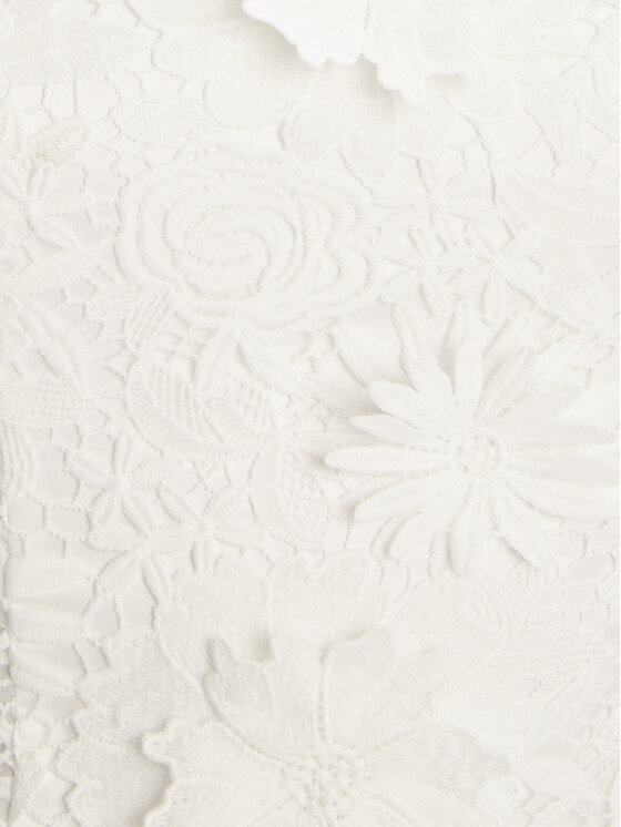 Bardot Bardot Koktélruha Marico Lace 60000DB Fehér Regular Fit