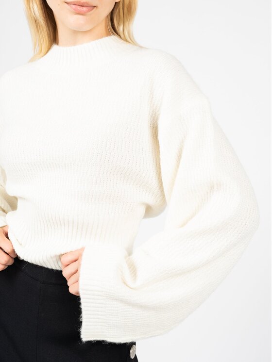 Silvian Heach Silvian Heach Maglione CVA22030LU Écru Oversize