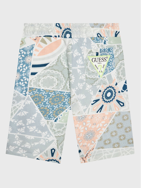 Guess Guess Sportske kratke hlače L3GD00 KA6R3 Šarena Regular Fit