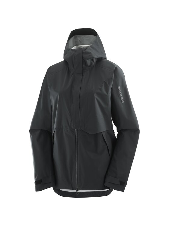 Salomon Salomon Kurtka przeciwdeszczowa OUTERPATH PRO 2.5L Czarny Standard Fit