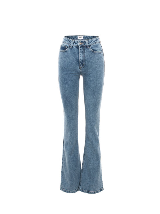 BENU BENU Jeansy JEANSY DAMSKIE Niebieski Regular Fit