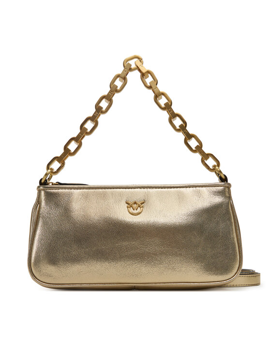 PINKO PINKO Geantă Half Moon Baguette Mini AI 25-26 PLTT 105069 A2O9 Auriu