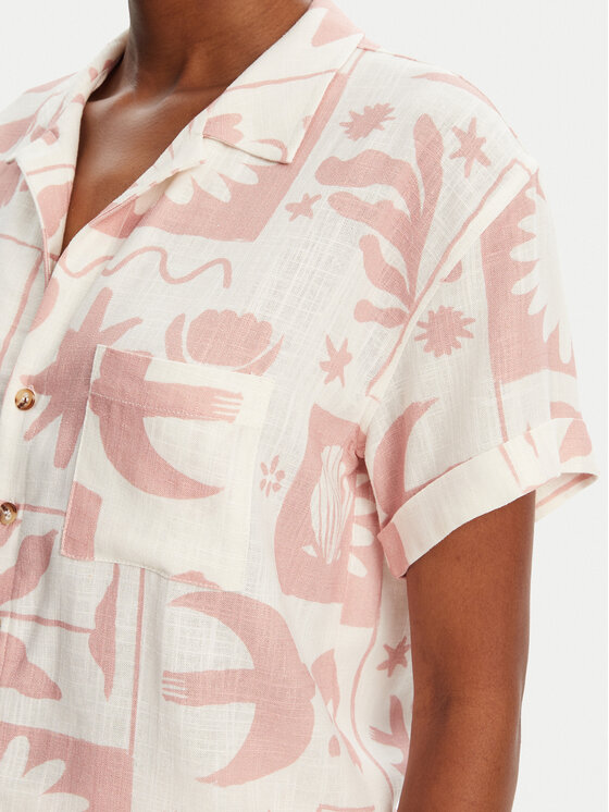Banana Moon Banana Moon Särk Taylor Floreal MHW03 Roosa Loose Fit