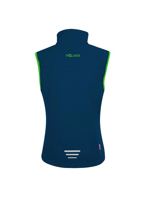 Trollkids Trollkids Kamizelka 306-120 Granatowy Regular Fit