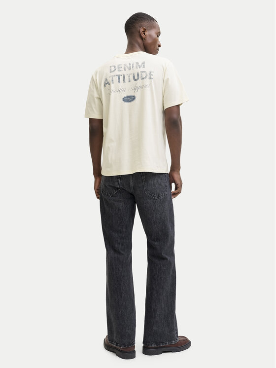 Jack & Jones Jack & Jones Majica Edover 12288005 Écru Regular Fit